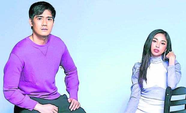 Robi Domingo (left) and Maymay Entrata