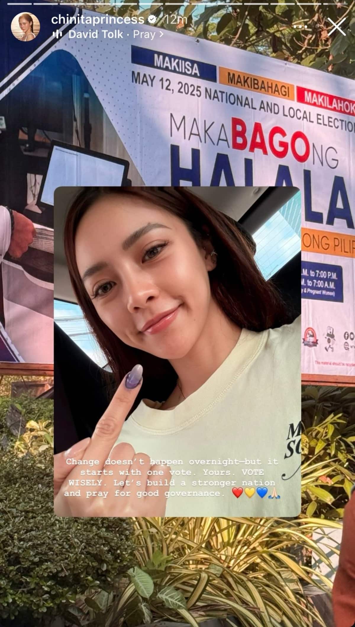 Image: Instagram/@chinitaprincess may122025