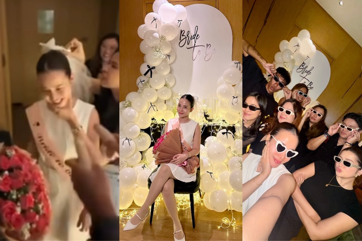 Kristel Fulgar treated to surprise bridal shower by Sue Ramirez, friends