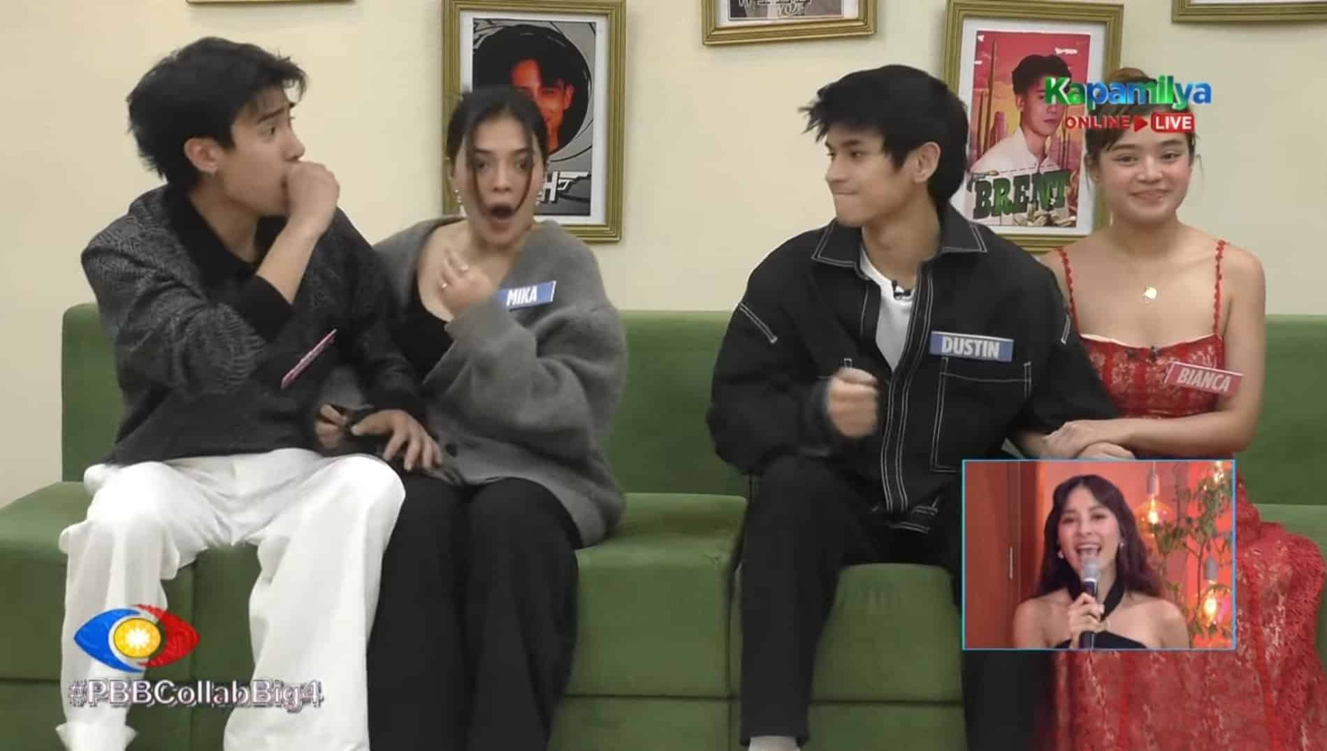 Mika Salamanca, Brent Manalo are the final duo to complete ‘PBB’ Big 4. Image: Screengrab from YouTube/Pinoy Big Brother